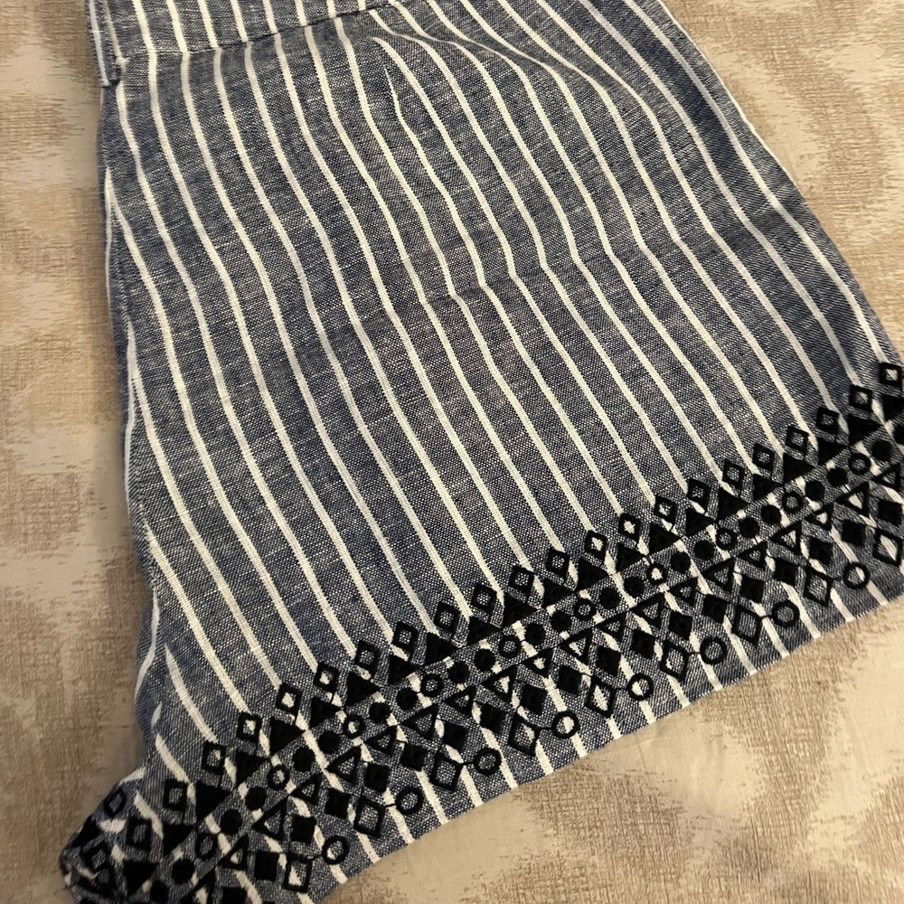 Parker pleated highwaist shorts